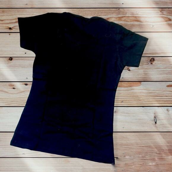 T-shirt Crewneck Love Heart Floral Princess-cut fitted Extra Slim, Size PL - Picture 2 of 3